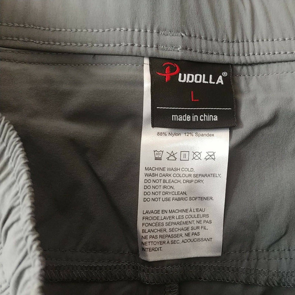NEW! Pudolla Mens Workout Pants Size Large - Picture 5 of 9